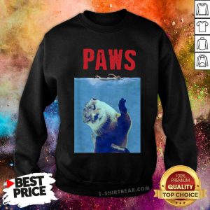 Paws Otter In The Water Sweatshirt - Design by T-shirtbear.com