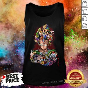 Dragon Ball Character Kadic Tank Top - Design by T-shirtbear.com