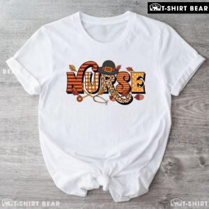 Nurse Thanksgiving Leopard T-Shirt