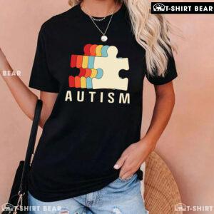 Autism Puzzle Pieces T-Shirt - Unisex Tee