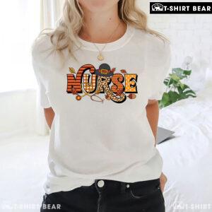 Nurse Thanksgiving Leopard T-Shirt