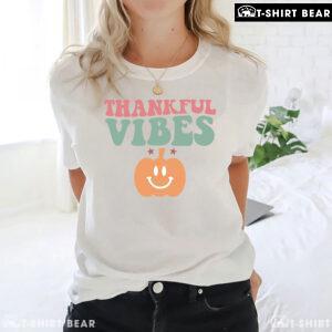 Thankful Vibes Pumpkin T-Shirt
