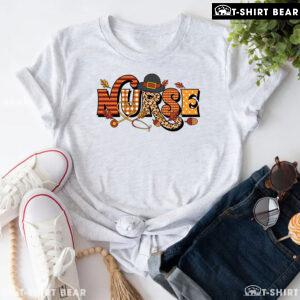 Nurse Thanksgiving Leopard T-Shirt