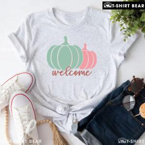 Welcome Pumpkins Thanksgiving T-Shirt