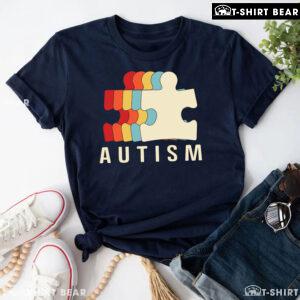 Autism Puzzle Pieces T-Shirt - Unisex Tee