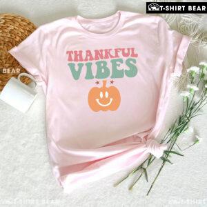 Thankful Vibes Pumpkin T-Shirt