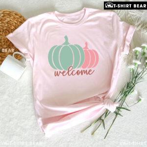 Welcome Pumpkins Thanksgiving T-Shirt
