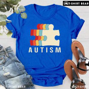 Autism Puzzle Pieces T-Shirt - Unisex Tee