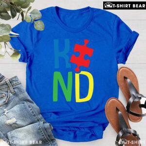 Kind Puzzle Piece Autism Awareness T-Shirt