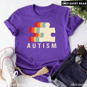 Autism Puzzle Pieces T-Shirt - Unisex Tee