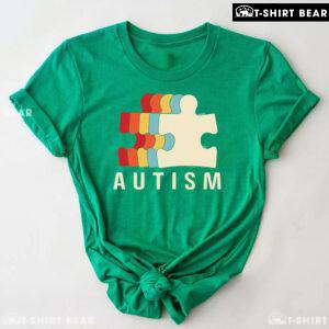 Autism Puzzle Pieces T-Shirt - Unisex Tee