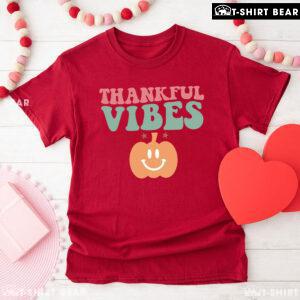 Thankful Vibes Pumpkin T-Shirt