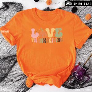 Love Thanksgiving Pumpkin T-Shirt
