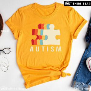 Autism Puzzle Pieces T-Shirt - Unisex Tee