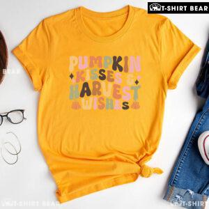 Pumpkin Kisses & Harvest Wishes T-Shirt