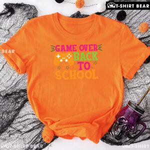 Game Over Back To School Game Console Gamer Student T-Shirt