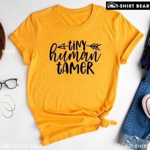 Tiny Human Tamer Arrow Teacher Back To School T-Shirt