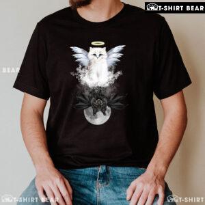 Angel Cat Mirror Reflection Demon Cat T-Shirt