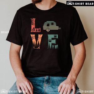 Love Campfire Camping Car Bear Camp Life T-Shirt