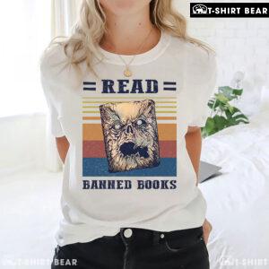Read Banned Books Necronomicon Evil Dead Vintage T-Shirt