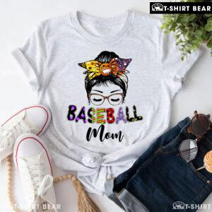 Halloween Baseball Mom For Baseball Lover T-Shirt