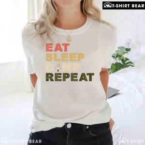 Eat Sleep Camp Repeat T-Shirt