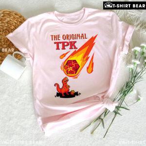 The Original TPK Dinosaur With Fire Dice Dungeons & Dragons For Game Lover T-Shirt