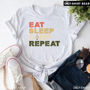 Eat Sleep Camp Repeat T-Shirt