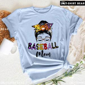 Halloween Baseball Mom For Baseball Lover T-Shirt