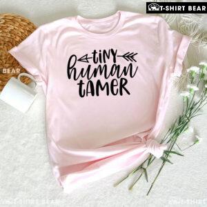 Tiny Human Tamer Arrow Teacher Back To School T-Shirt