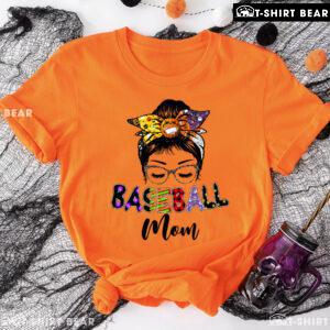 Halloween Baseball Mom For Baseball Lover T-Shirt