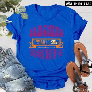 Beaching Not Teaching Palm Tree Book Teacher Summer Vacation T-Shirt