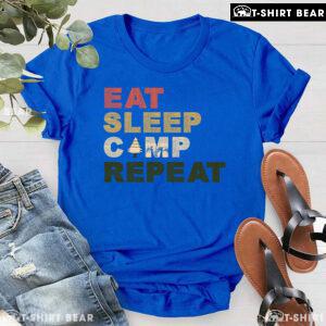 Eat Sleep Camp Repeat T-Shirt