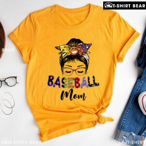 Halloween Baseball Mom For Baseball Lover T-Shirt