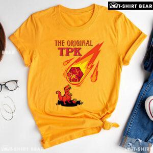 The Original TPK Dinosaur With Fire Dice Dungeons & Dragons For Game Lover T-Shirt