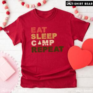 Eat Sleep Camp Repeat T-Shirt