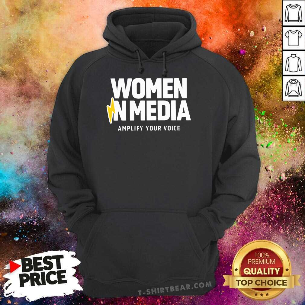 Women in Media Amplify Your Voice hoodie