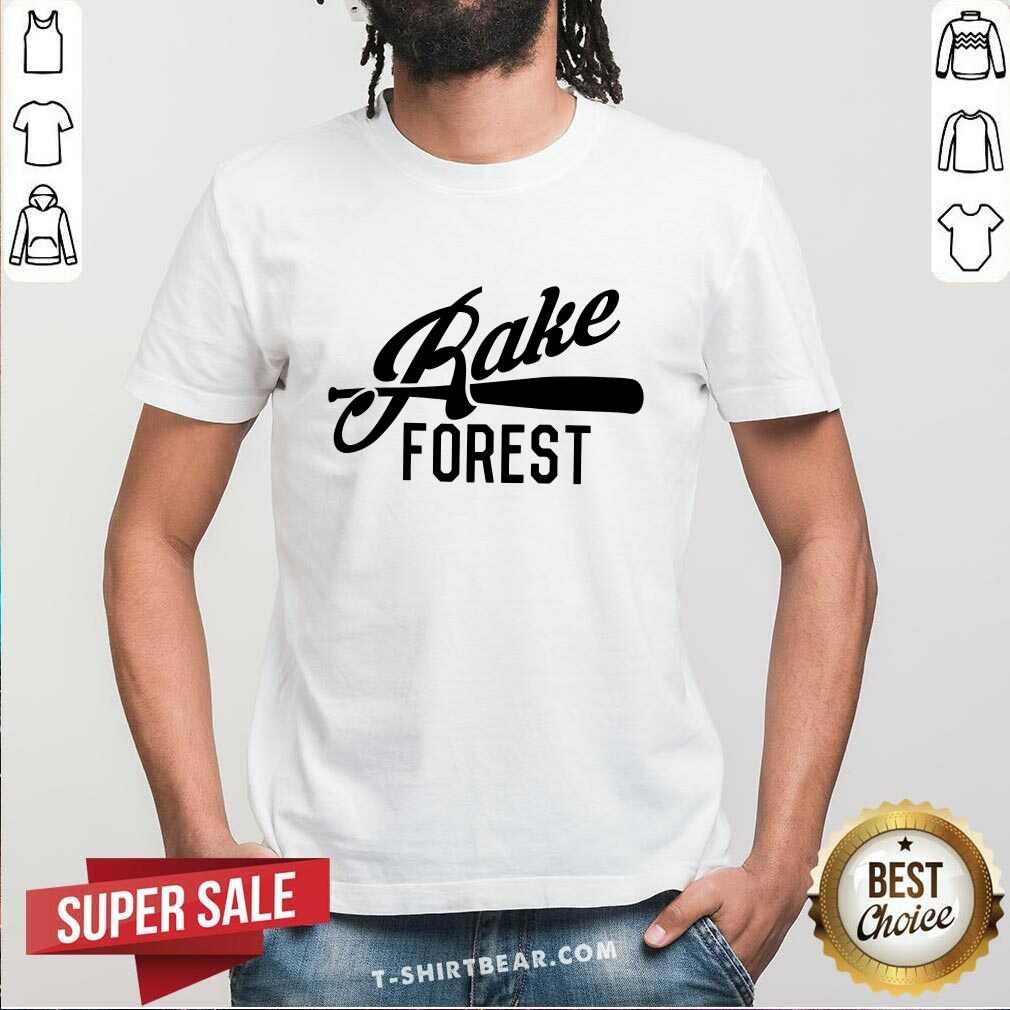 Wake Forest Demon Deacons Rake Forest Baseball 2-Hit T-Shirt