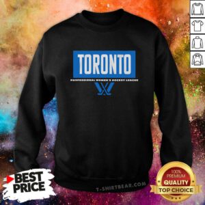 Toronto Professional Women's Hockey League sweatshirt