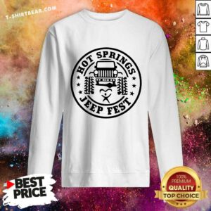2024 Hot Spring Jeep Fest sweatshirt