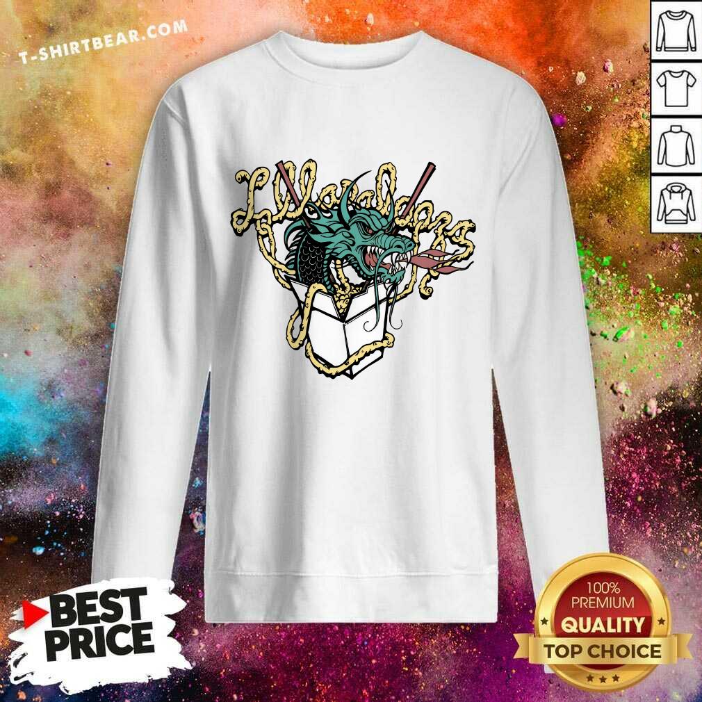 2024 Lollapalooza Vintage Dragon Takeout sweatshirt