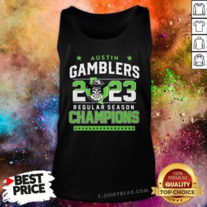 Austin Gamblers 2023 Regular Season Championship tank-top
