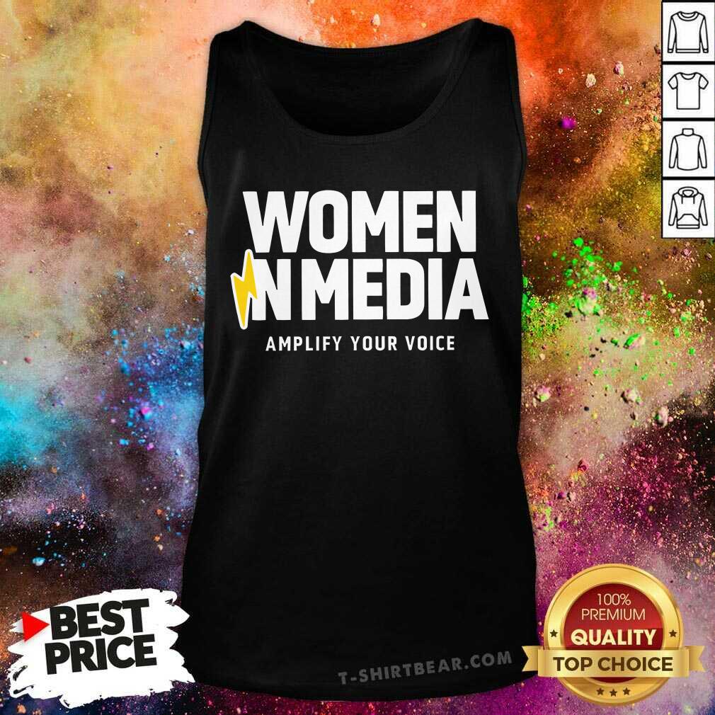 Women in Media Amplify Your Voice tank-top