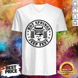 2024 Hot Spring Jeep Fest v-neck