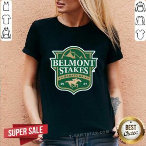 2024 Belmont Stakes Saratoga v-neck