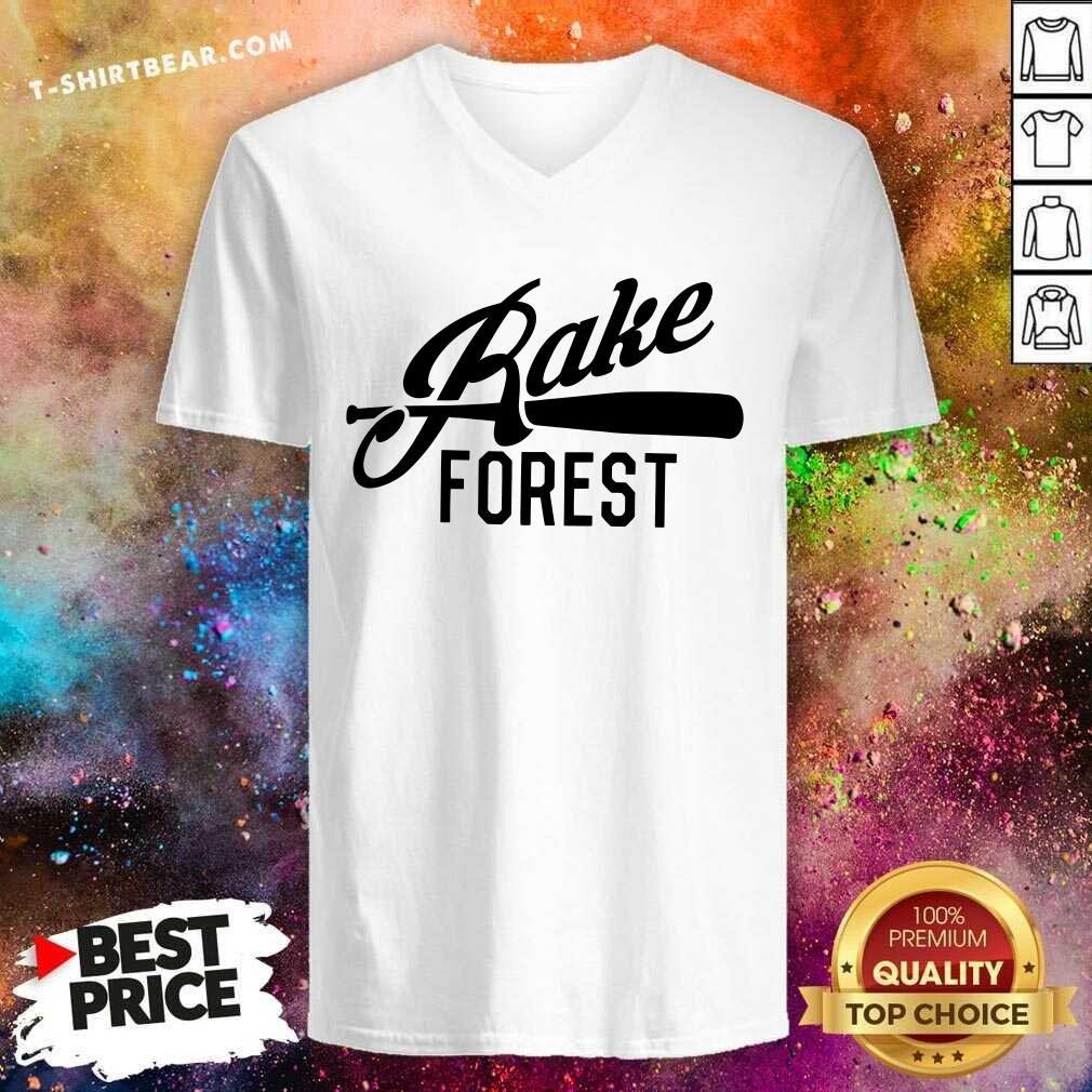 Wake Forest Demon Deacons Rake Forest Baseball 2-Hit v-neck