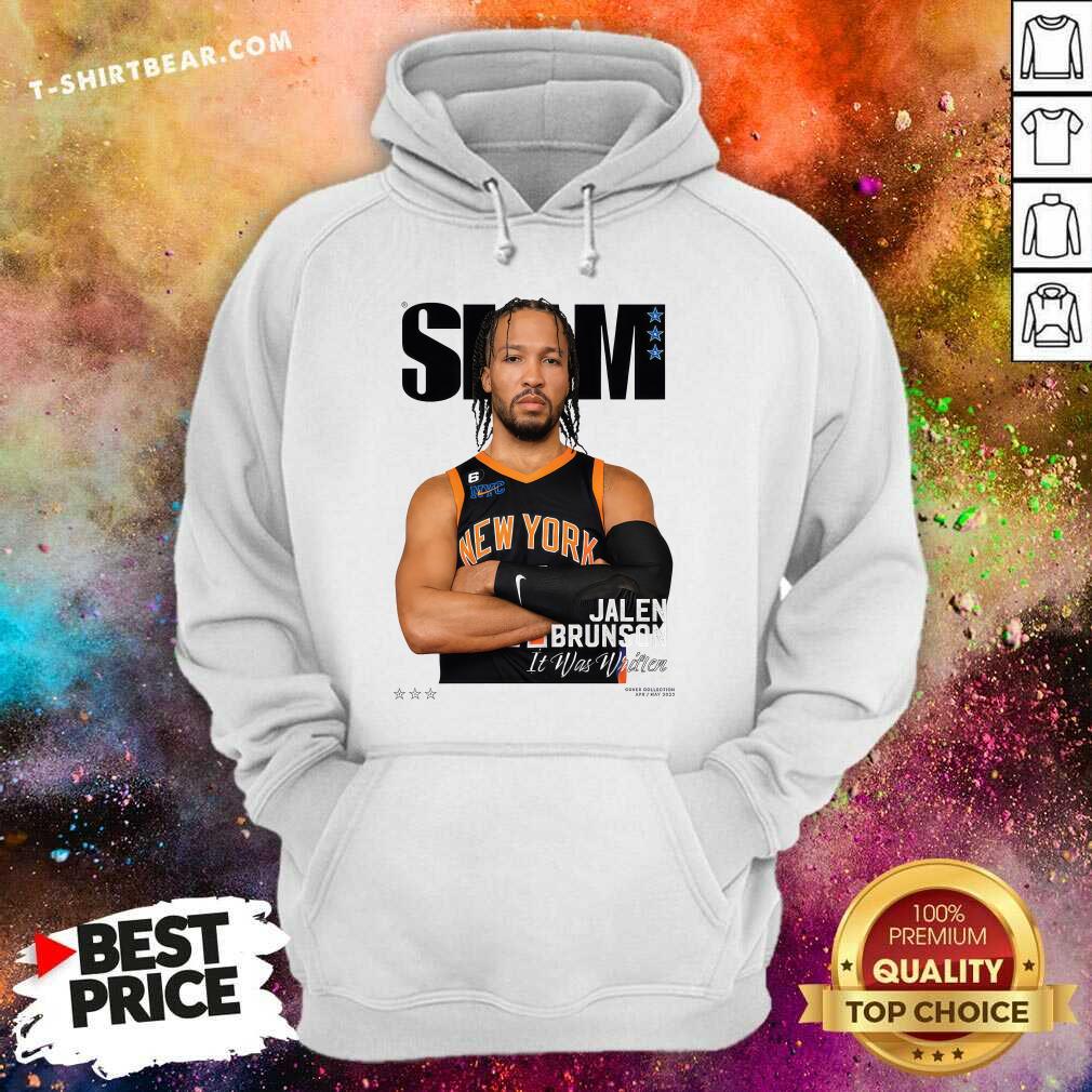 SLAM Cover Jalen Brunson It Was Written Hoodie