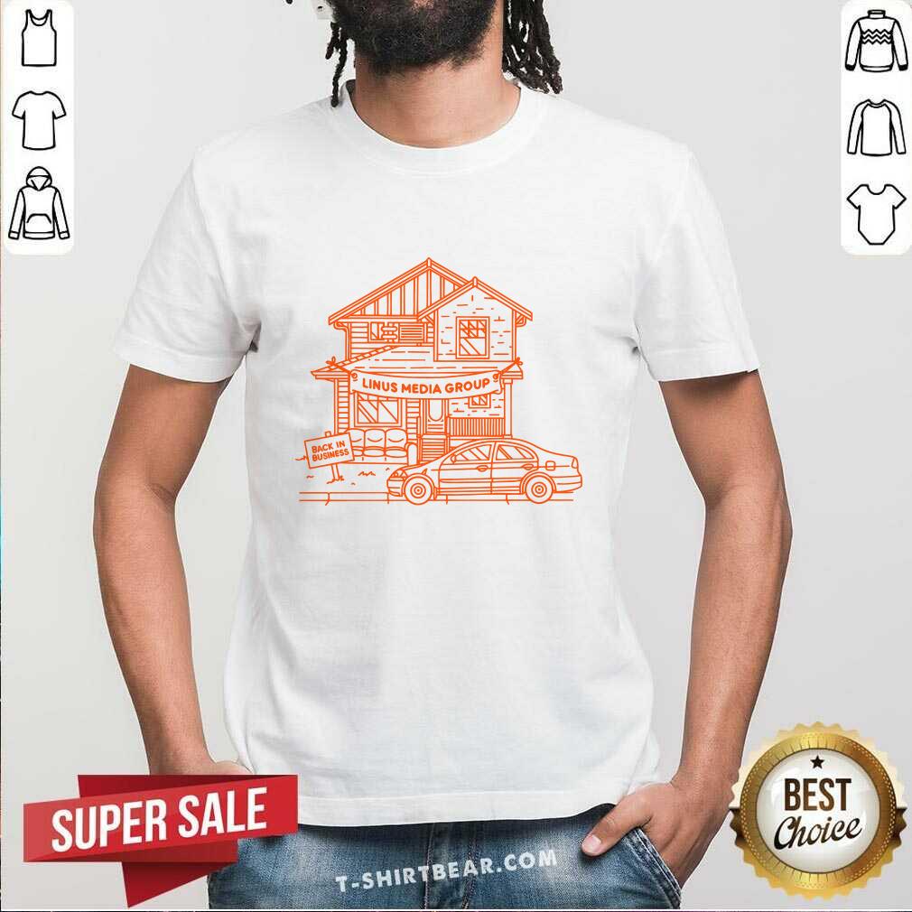 Welcome Home Linus Media Group Back In Business T-shirt