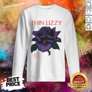 Thin Lizzy Black Rose Tracklist Ecru Sweatshirt