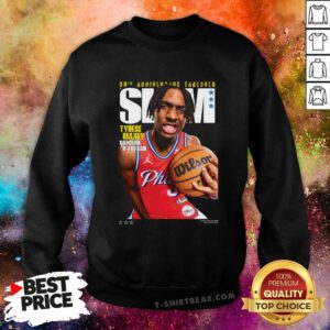 SLAM Cover Cover 30th Anniversary Takeover Tyrese Maxey Sweatshirt